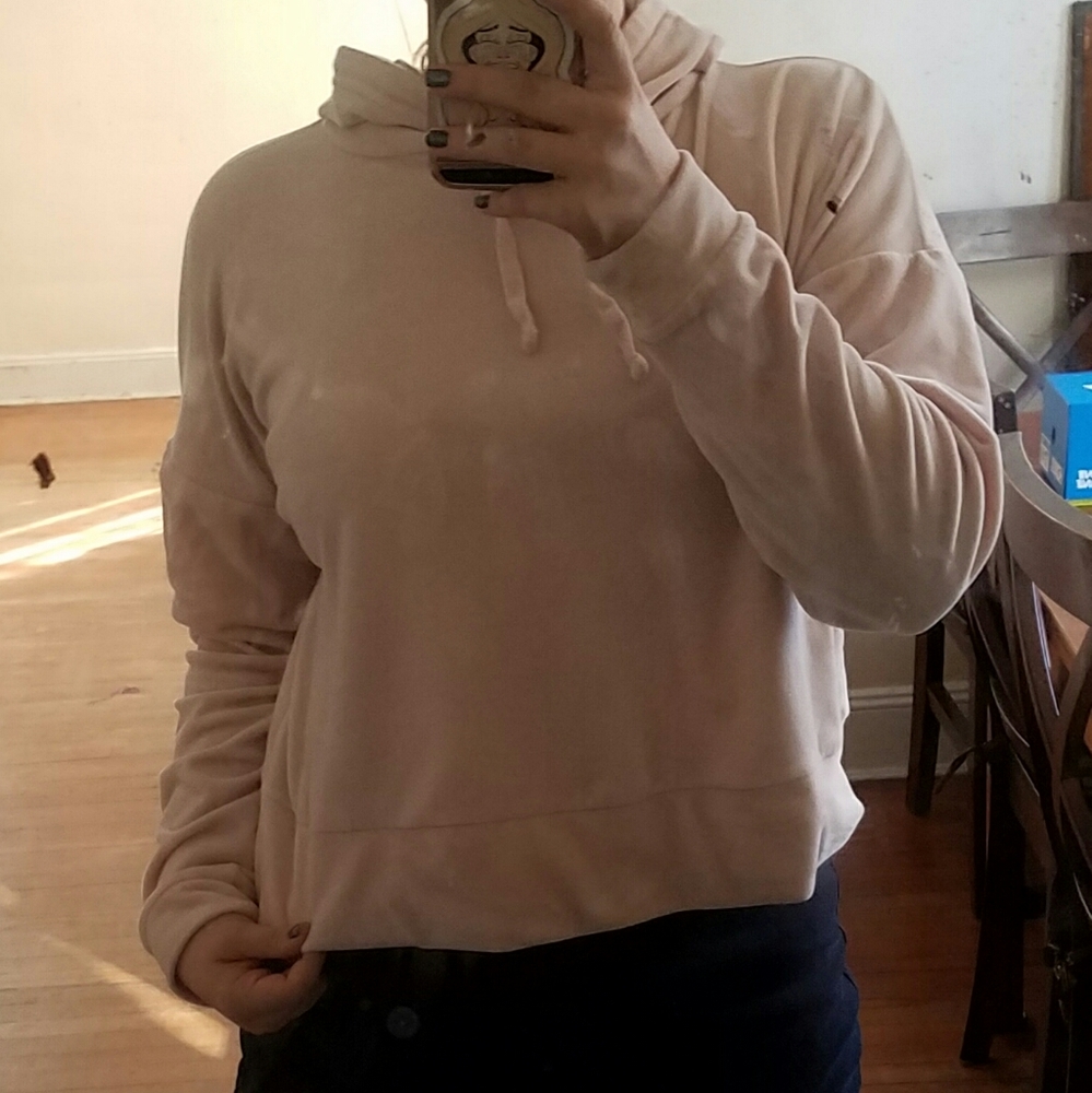 Light Pink Softest Hoodie SO No Pocket